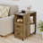 Bolebroke Side Table with Storage and Wheels, Living Room End Table-2123306991