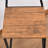 Counter Height Bar Table Set for 4, Square Kitchen Table and Chairs Set