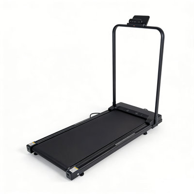 Walking Pad Treadmill With Handle Bar And Adjustable Incline, Compact Portable Treadmills For Home Office, 0.6-3.8 MPH Remote Speed Control