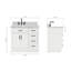 ARIEL HEPBURN 37 IN RIGHT OFFSET RECTANGULAR SINK VANITY 1,5 IN-1076665252-1076665257-1109596170