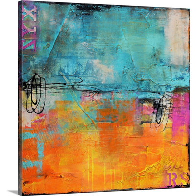 Gnadenhutten Urban Poetry I' by Erin Ashley Painting Print on Canvas