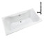 Baignoire de trempage en acrylique 60 po x 32 po-97545309
