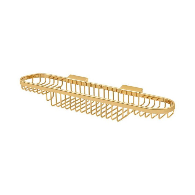 Shower Basket, PVD Polished Brass