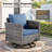 4 - Person Patio Conversation Sets with Cushions-1175433985