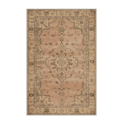 Tapis brun lavable à la machine