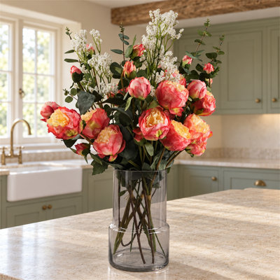 Silk Artificial Arrangement in Vase