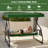 800lbs Outdoor Patio Swing With Stand W/canopy & Adjustable Backrest-1860069314