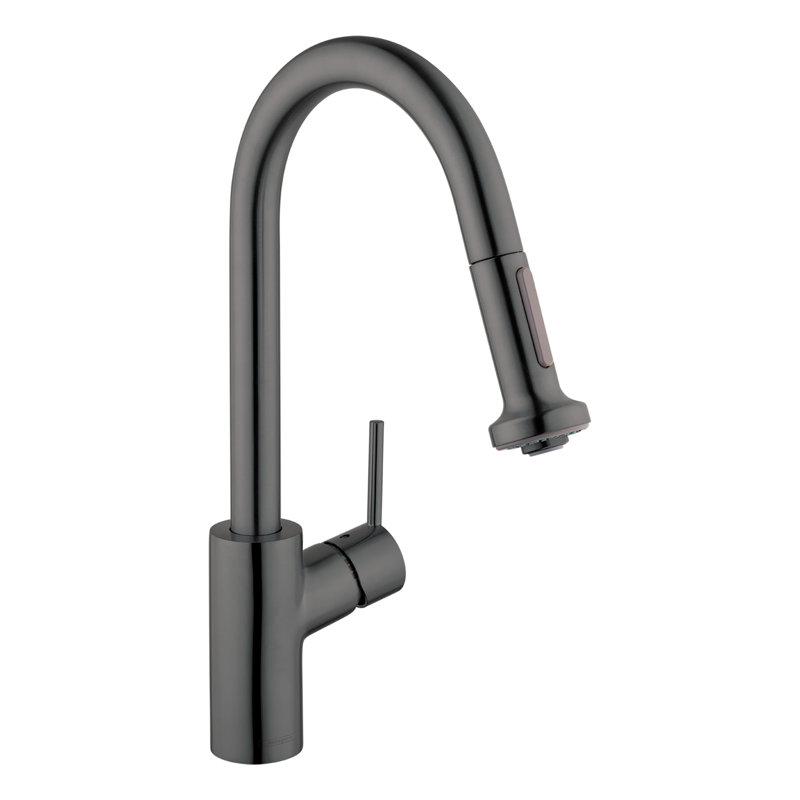 Robinet de cuisine à poignée simple Talis S² avec poignée et conduites d'alimentation