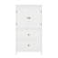 Armoire de rangement sur pied avec 2 tiroirs et 2 portes réglables-1241659159