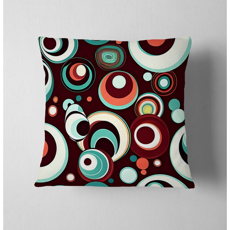 Coussin décoratif, Housse de coussin seulement - sans insert, H 16 po x l 16 po