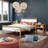 Bromyard Quadra Full Bed - White And Natural