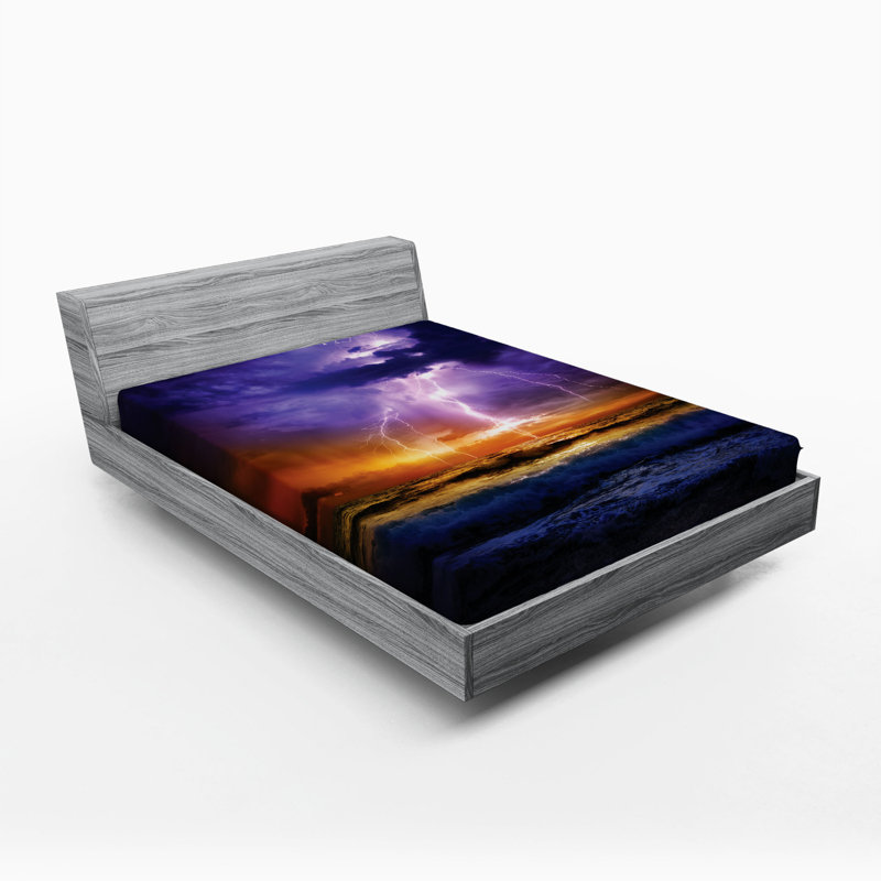 Microfiber Fitted Sheet, Queen Fitted Sheet