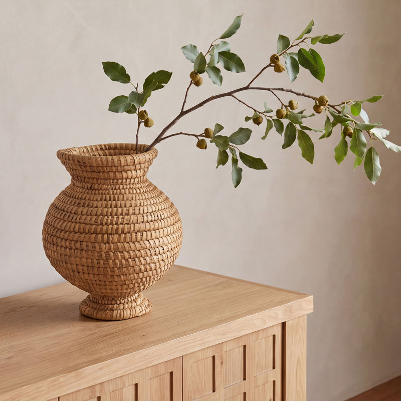 Linnea Natural Fibers Table Vase