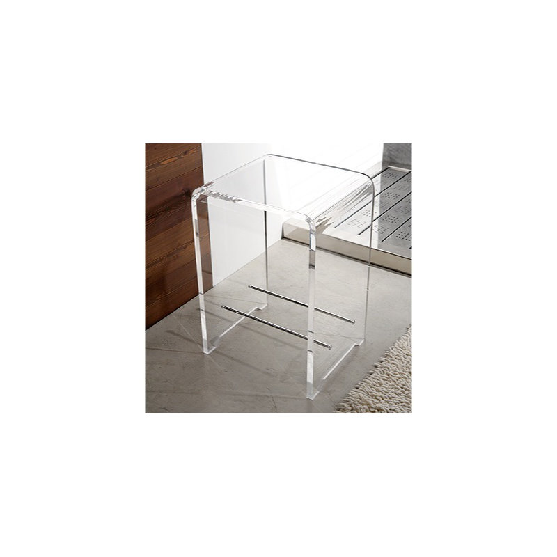 Tabouret d'appoint Trasparenze, Transparent