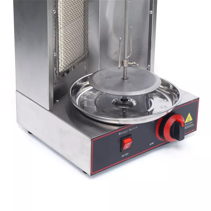 Gas Vertical Broiler Machine, Spinning Grill Machine, Vertical Oven Meat Broiler