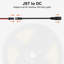 Ensemble de lumières à DEL 24V COB, 16,4 pi, 48 W, avec adaptateur CC et câble d'extension-94724087