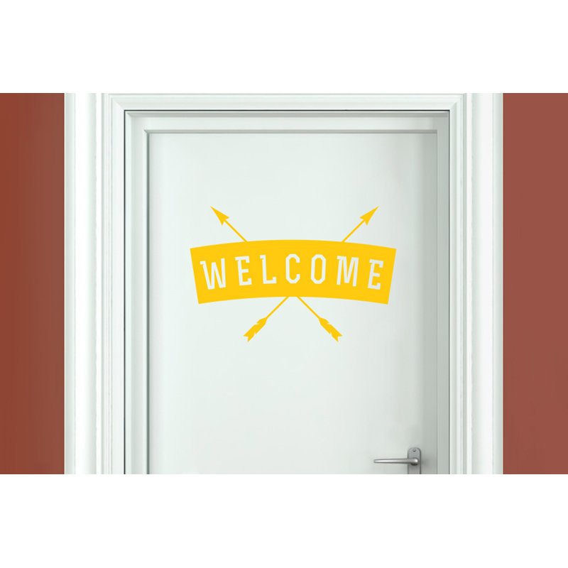 Wall Decal, Dark Yellow