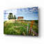 Art mural en verre Rosalind Wheeler «North River Stone Schoolhouse» par Rick Berk-1502835763