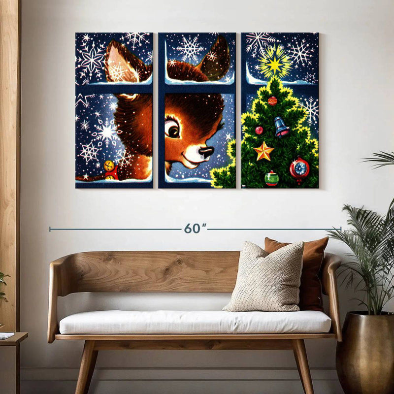 Lelend Xmas Card III, H 32 po x l 50 po