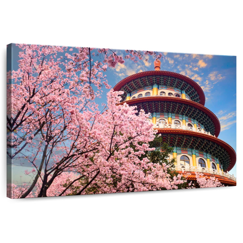 Arbre Sakura, temple Sirci Wuji