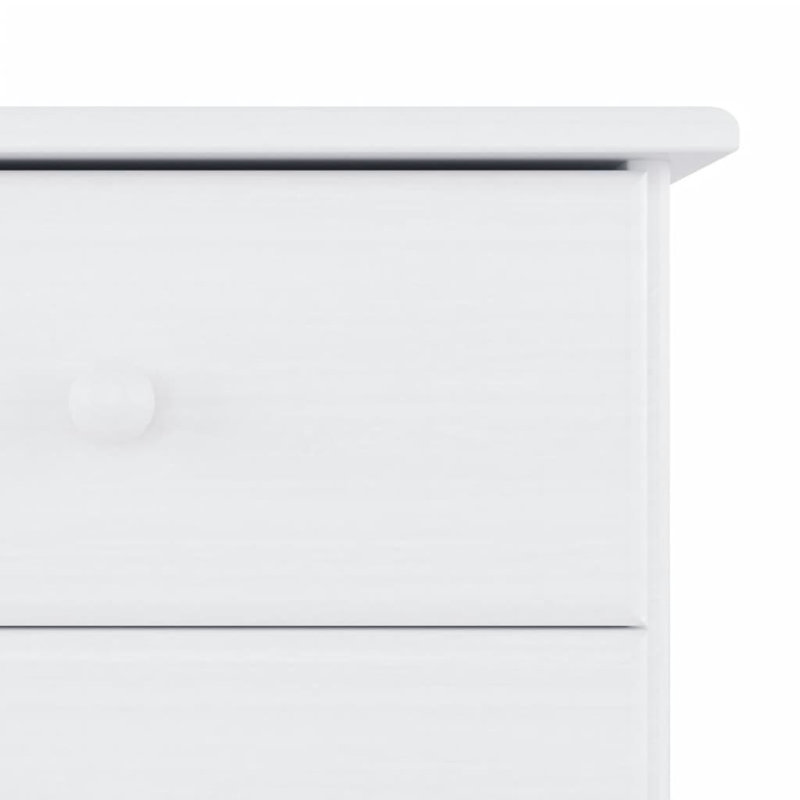 Alaiya 77cm Solid Wood Sideboard, White