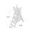 Natale 60.24 " H Cat Scratching Post