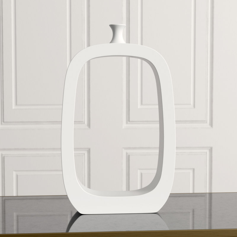 Beyond Ceramic / Porcelain Jar, 23.75" H x 15.25" W x 4" D