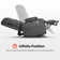 Evslin Dual Motor Power Recliner Lift Chair with Massage and Heating, Infinite Position, Faux Leather