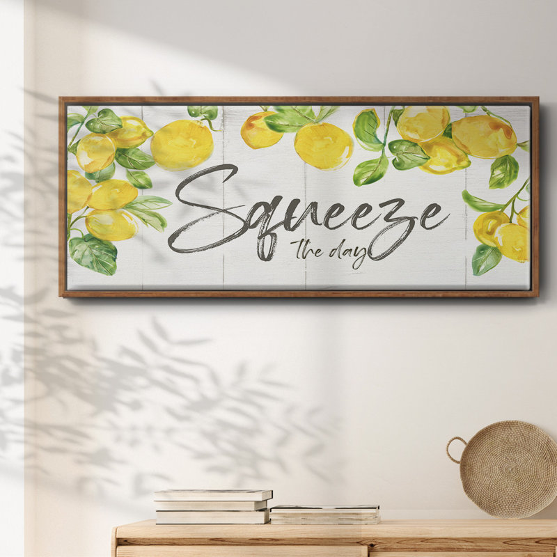 Lemon Squeeze - toile encadrée