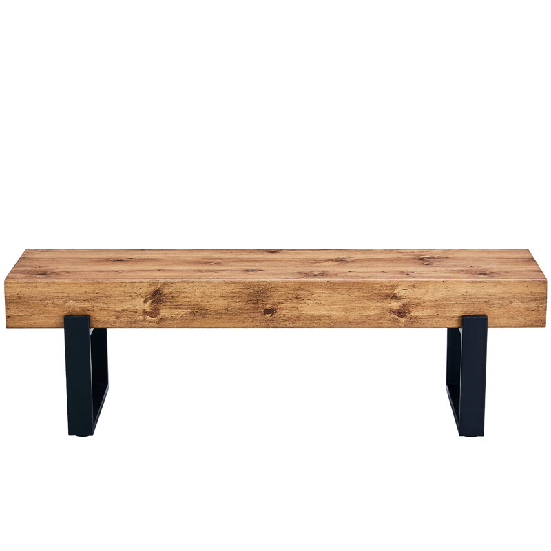 59" Dining Bench, Farmhouse Indoor Kitchen Table Benches
