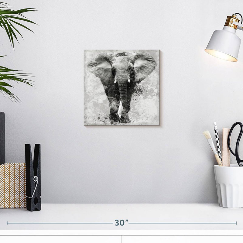 Crowle Proud Elephant, H 10 po x l 10 po