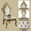 Chaise d'appoint Desiderius (lot de 2)