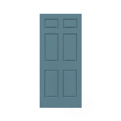     Composite Hollow Core Panelled Painted without Installation Hardware Kit Barn Door