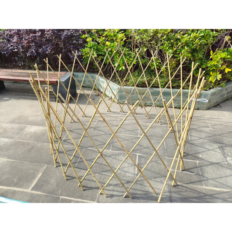 Wood Expanding Trellis, 36" H x 60" W x 60" D