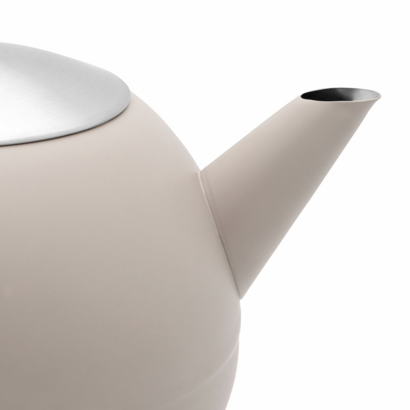 Bredemeijer 1200ml Stainless Steel, Beige