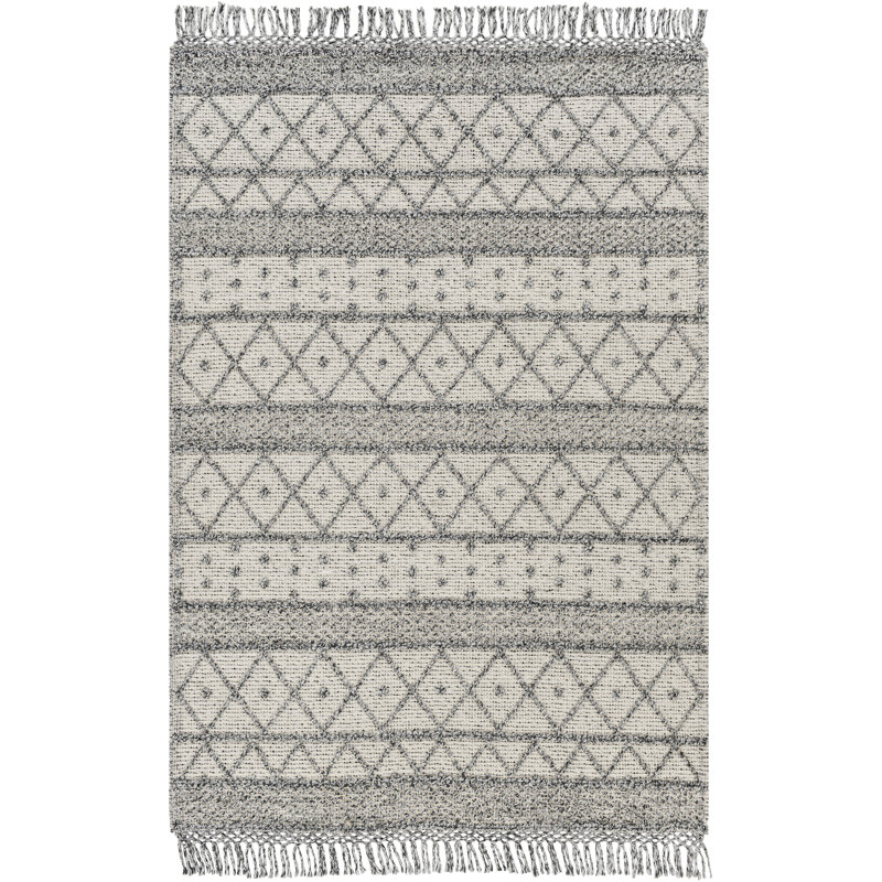 Angee Geometric Indoor / Outdoor Rug, Rectangle 5' x 7'6"