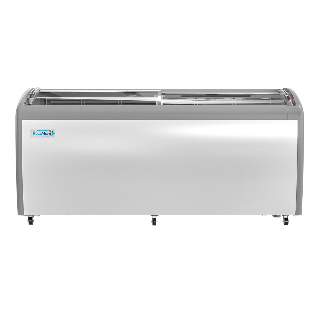 71 in. Commercial Ice Cream Display Freezer, 20 cu. ft. MCF-20C KoolMore