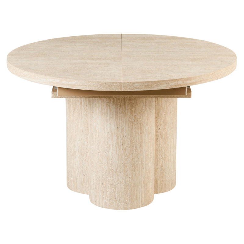 Extendable Round Dining Table
