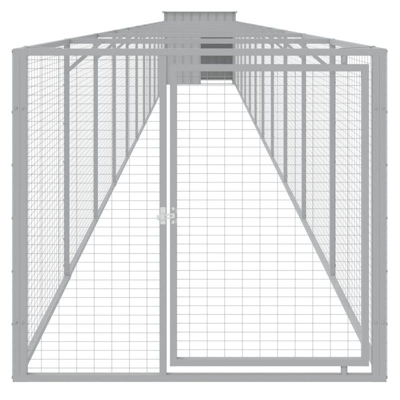 Niche pour chien Drayson, Gris clair, H 43,3 po x l 43,3 po x P 480,7 po
