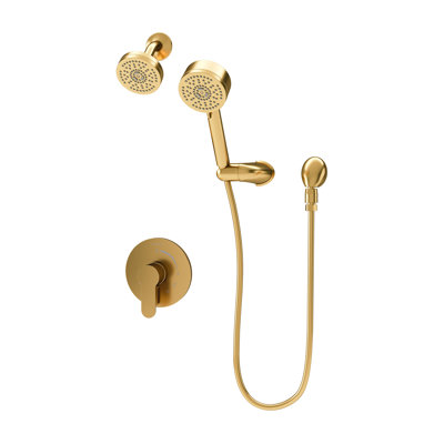 Garniture de douche à main et de douche avec inverseur intégré Versaflex Identity
