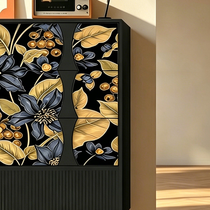 Commode d'appoint de style rétro moderne