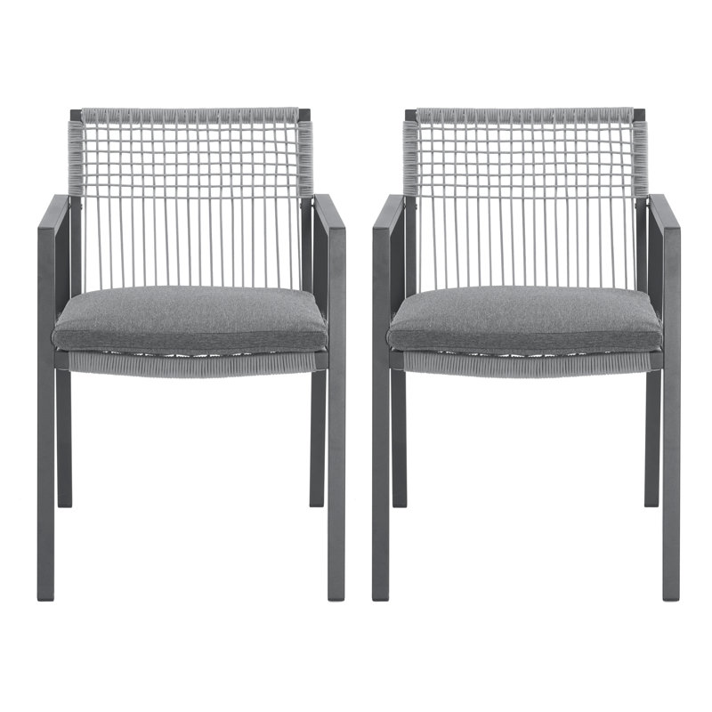Ensemble de 2 chaises d'extérieur