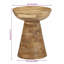 Side Table Diameter37x45 Cm Solid Wood Mango-524028877