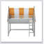 Loft Bed With Canopy, LED Lights & Book Shelf-1857445393-1857445392