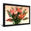 Arrangement floral de plantes et de fleurs avec des fleurs roses et oranges-444243933-444243929-444243928