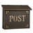Pasadena Brass Wall Mounted Mailbox-1947658671-1947658673