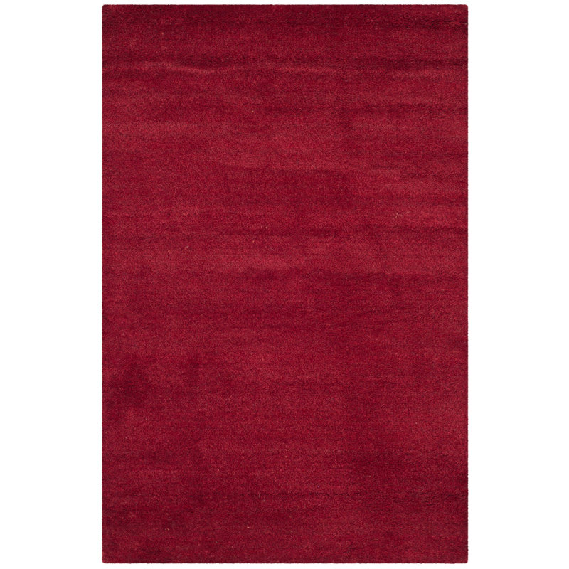 Frann Hand Tufted Wool Solid Color Rug, Rectangle 2' x 3'