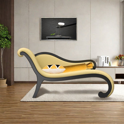 Chaise élégante en bois massif tendance