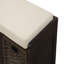 Fluker Rustic Storage Bench with 3 Drawers and 3 Rattan Baskets, Shoe Bench for Living Room, Entryway-1237166767