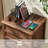Farmhouse Nightstand With Charging Station, 24" Wide End Table With 3 Drawers,Wood Dresser Cabinet For Bedroom, Bed Side Table Chest Of Drawers,Night Stand For Living Room, Closet-123037903-123175609